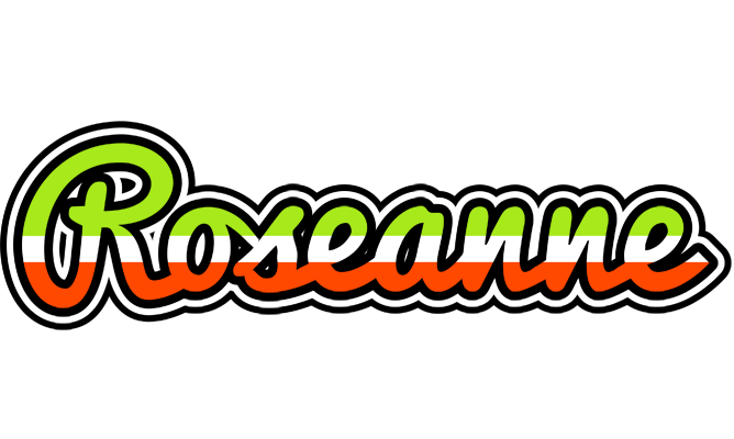 Roseanne superfun logo