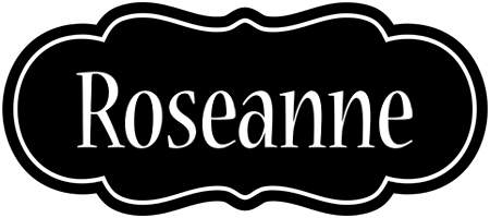 Roseanne welcome logo