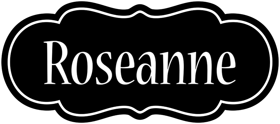 Roseanne welcome logo
