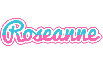 Roseanne woman logo