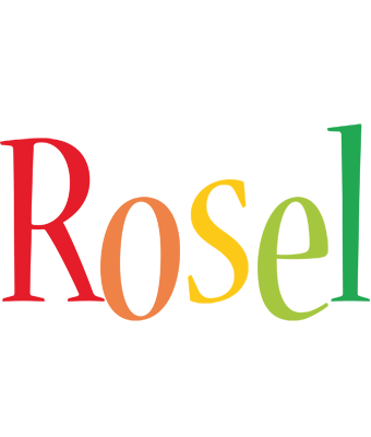 Rosel birthday logo