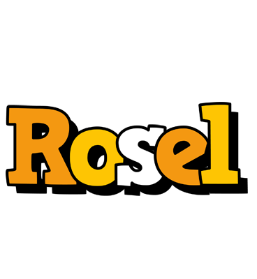 Rosel cartoon logo