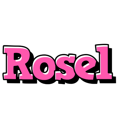 Rosel girlish logo