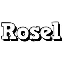 Rosel snowing logo