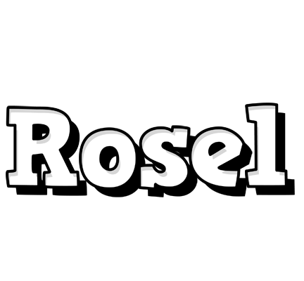 Rosel snowing logo