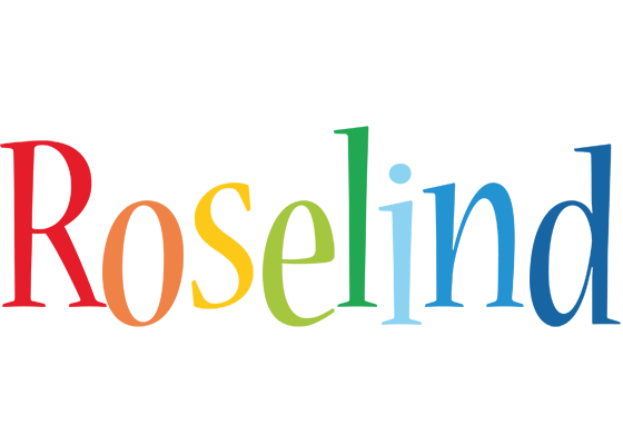 Roselind birthday logo