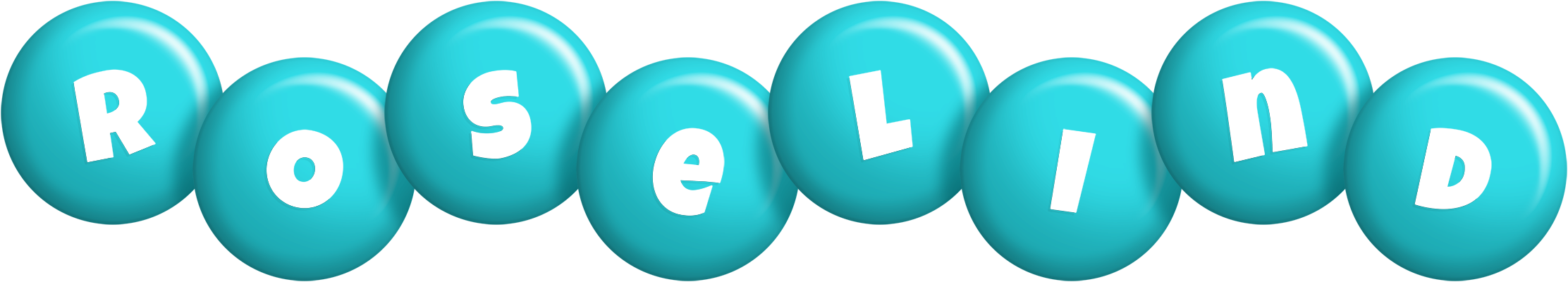 Roselind candy-azur logo