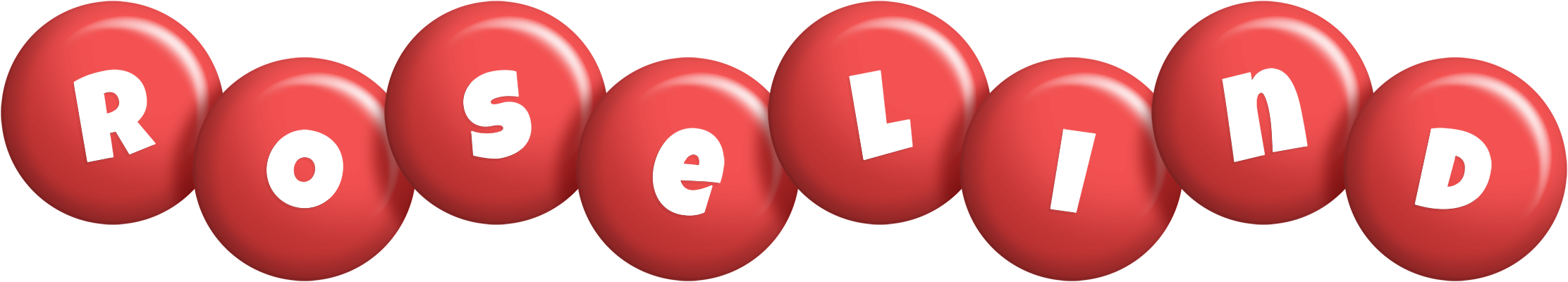 Roselind candy-red logo