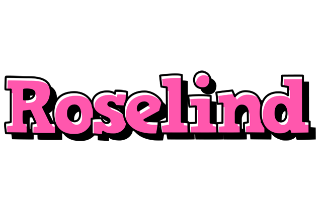 Roselind girlish logo