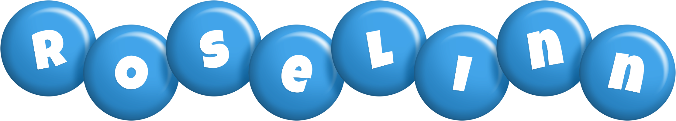 Roselinn candy-blue logo