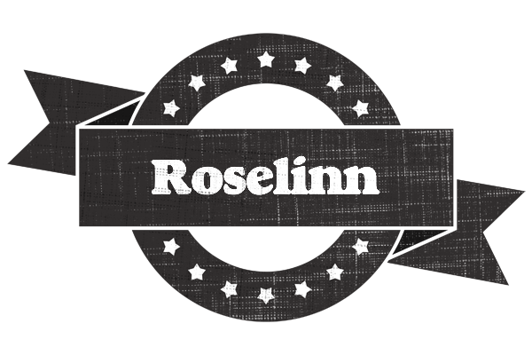 Roselinn grunge logo