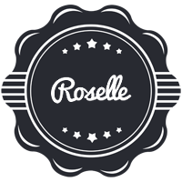 Roselle badge logo