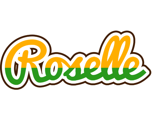 Roselle banana logo