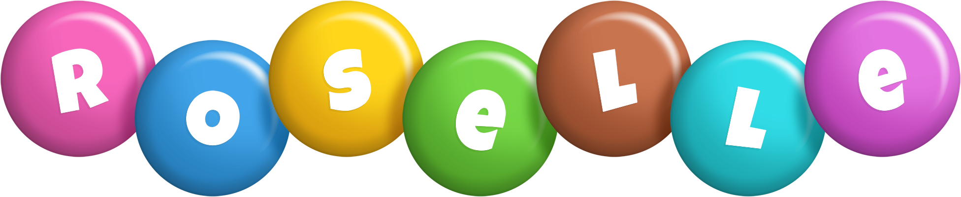 Roselle candy logo