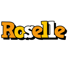 Roselle cartoon logo