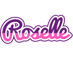 Roselle cheerful logo