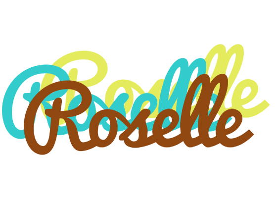 Roselle cupcake logo