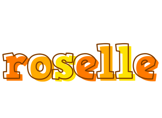 Roselle desert logo