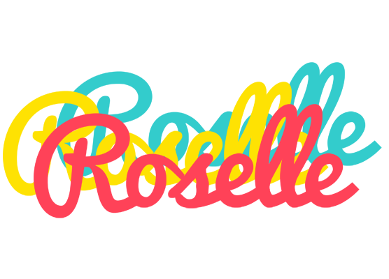 Roselle disco logo