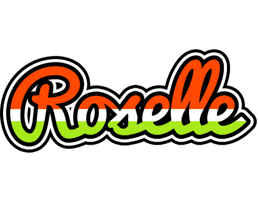 Roselle exotic logo