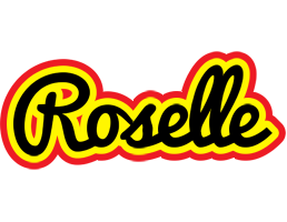 Roselle flaming logo