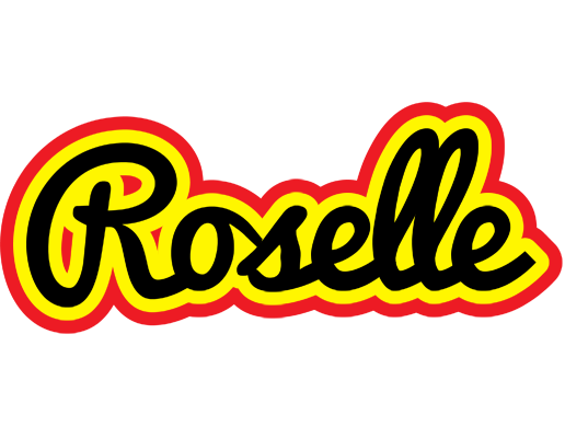 Roselle flaming logo