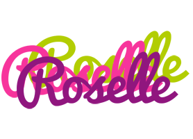 Roselle flowers logo