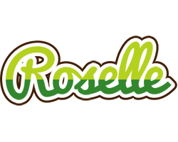 Roselle golfing logo