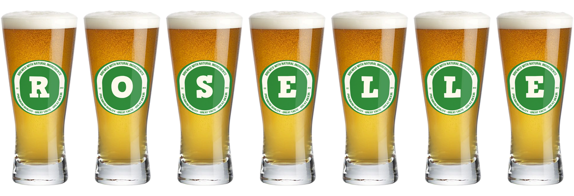 Roselle lager logo