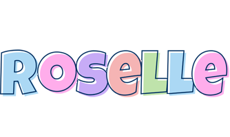 Roselle pastel logo