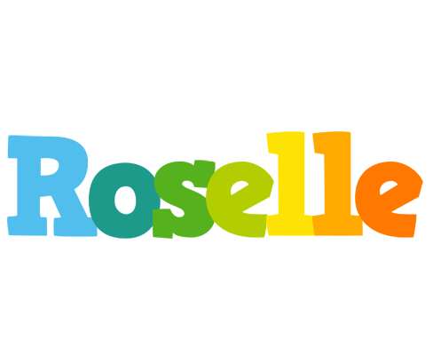 Roselle rainbows logo