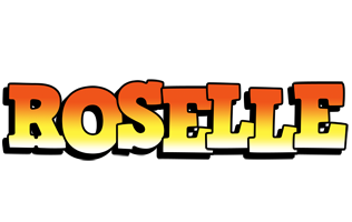 Roselle sunset logo