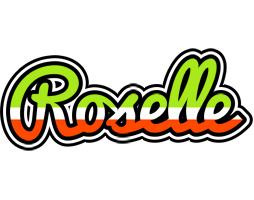 Roselle superfun logo