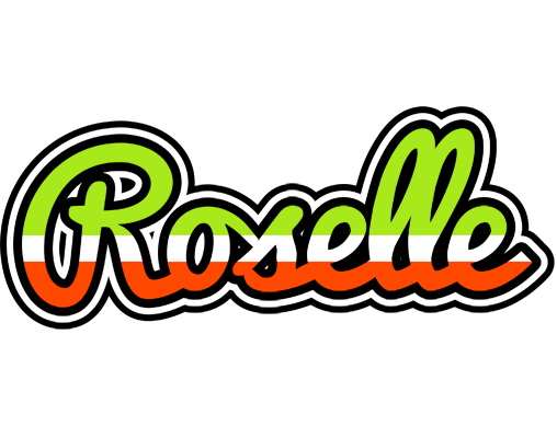 Roselle superfun logo