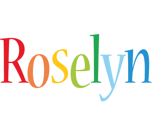 Roselyn birthday logo