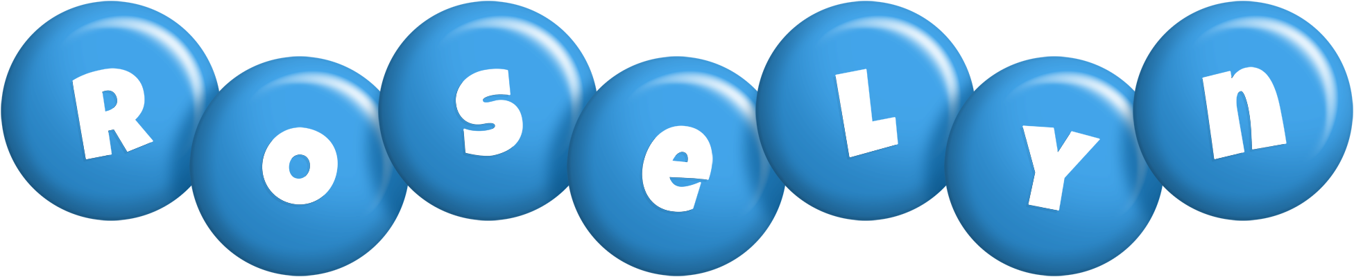 Roselyn candy-blue logo
