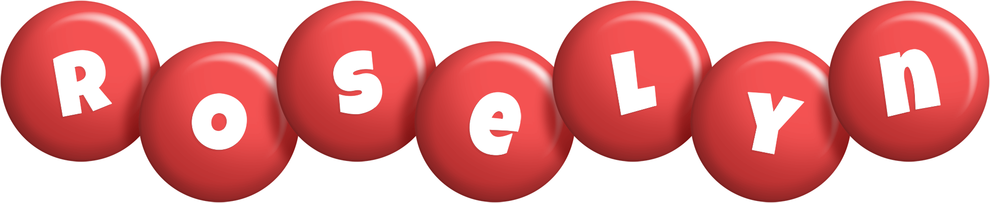 Roselyn candy-red logo