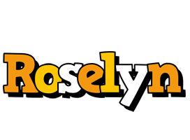 Roselyn cartoon logo