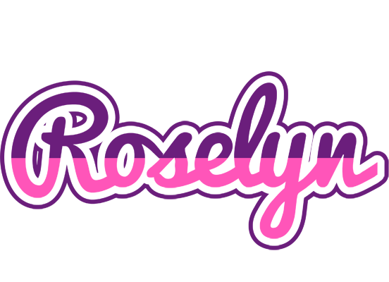 Roselyn cheerful logo