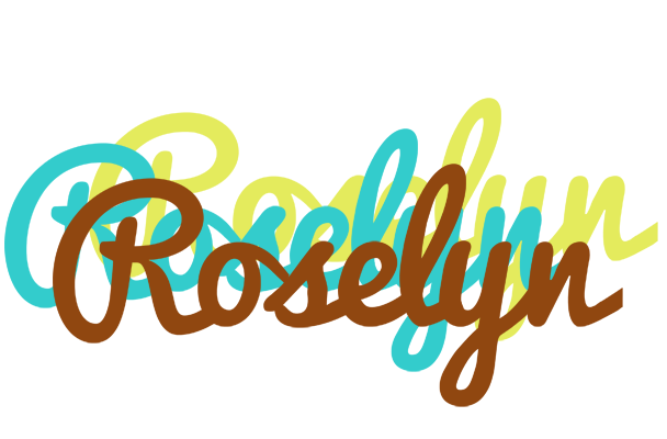 Roselyn cupcake logo