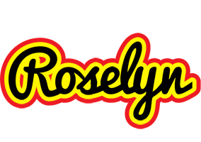 Roselyn flaming logo