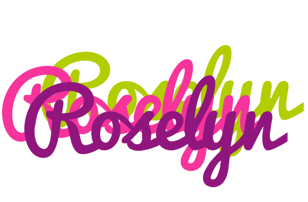 Roselyn flowers logo