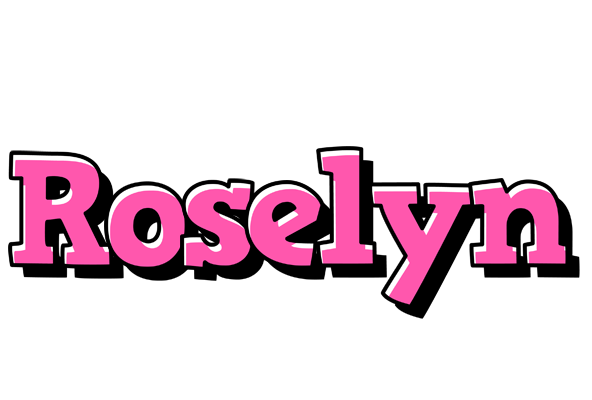 Roselyn girlish logo