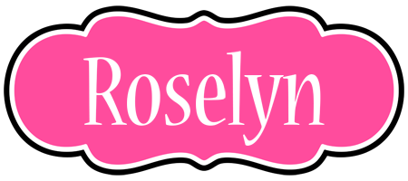 Roselyn invitation logo