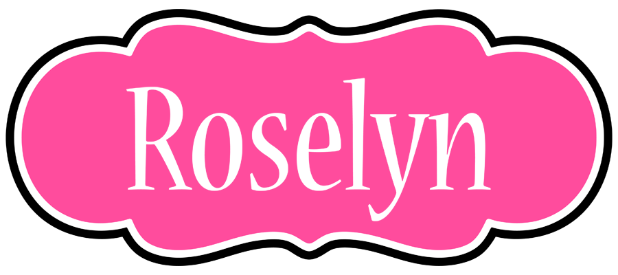 Roselyn invitation logo