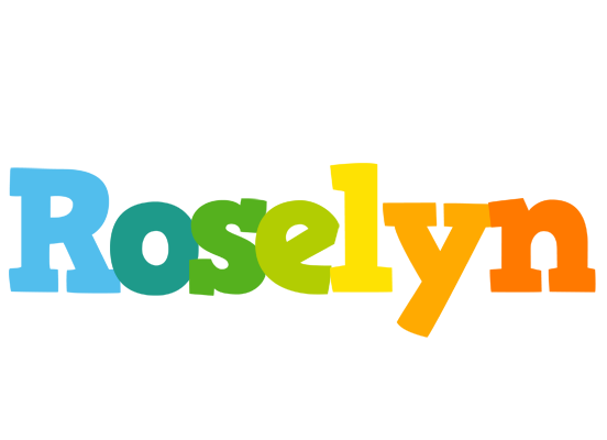 Roselyn rainbows logo