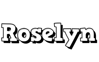 Roselyn snowing logo