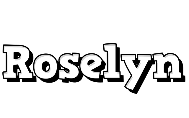 Roselyn snowing logo