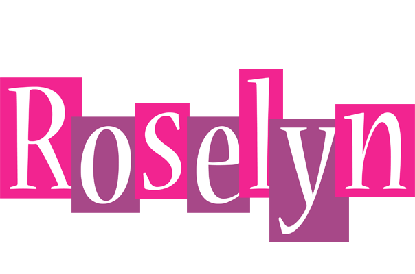 Roselyn whine logo