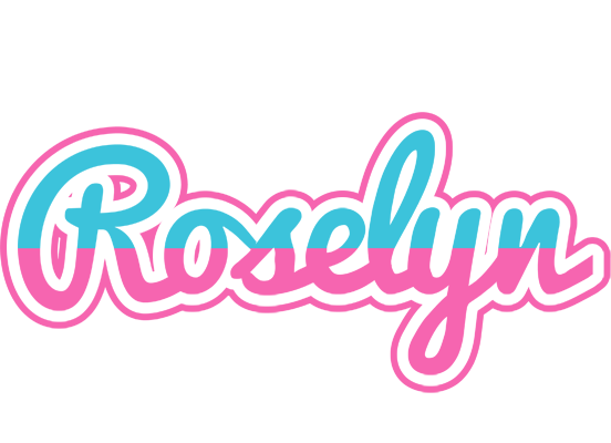 Roselyn woman logo